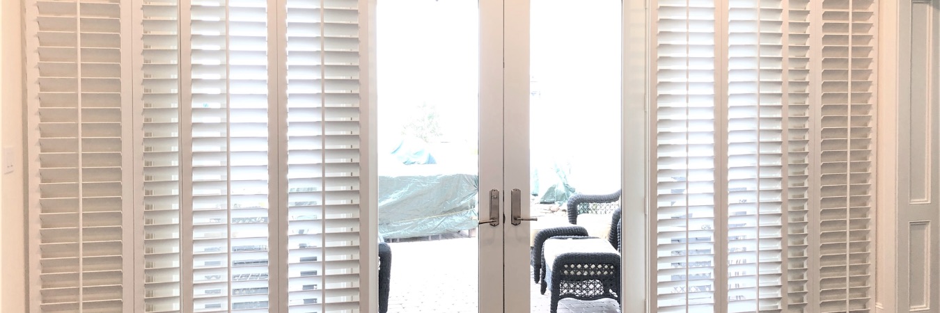 Sliding door shutters in Clearwater