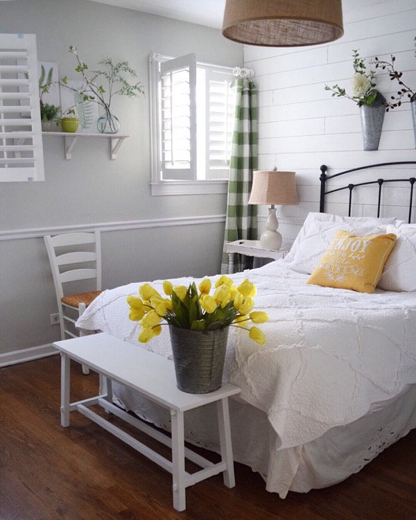Clearwater cottage bedroom shutters